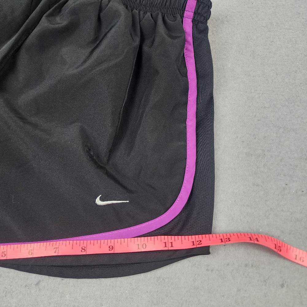 Nike Dri Fit Black Shorts with Colorful Trim Womens Medium Activewear - Picture 12 of 15